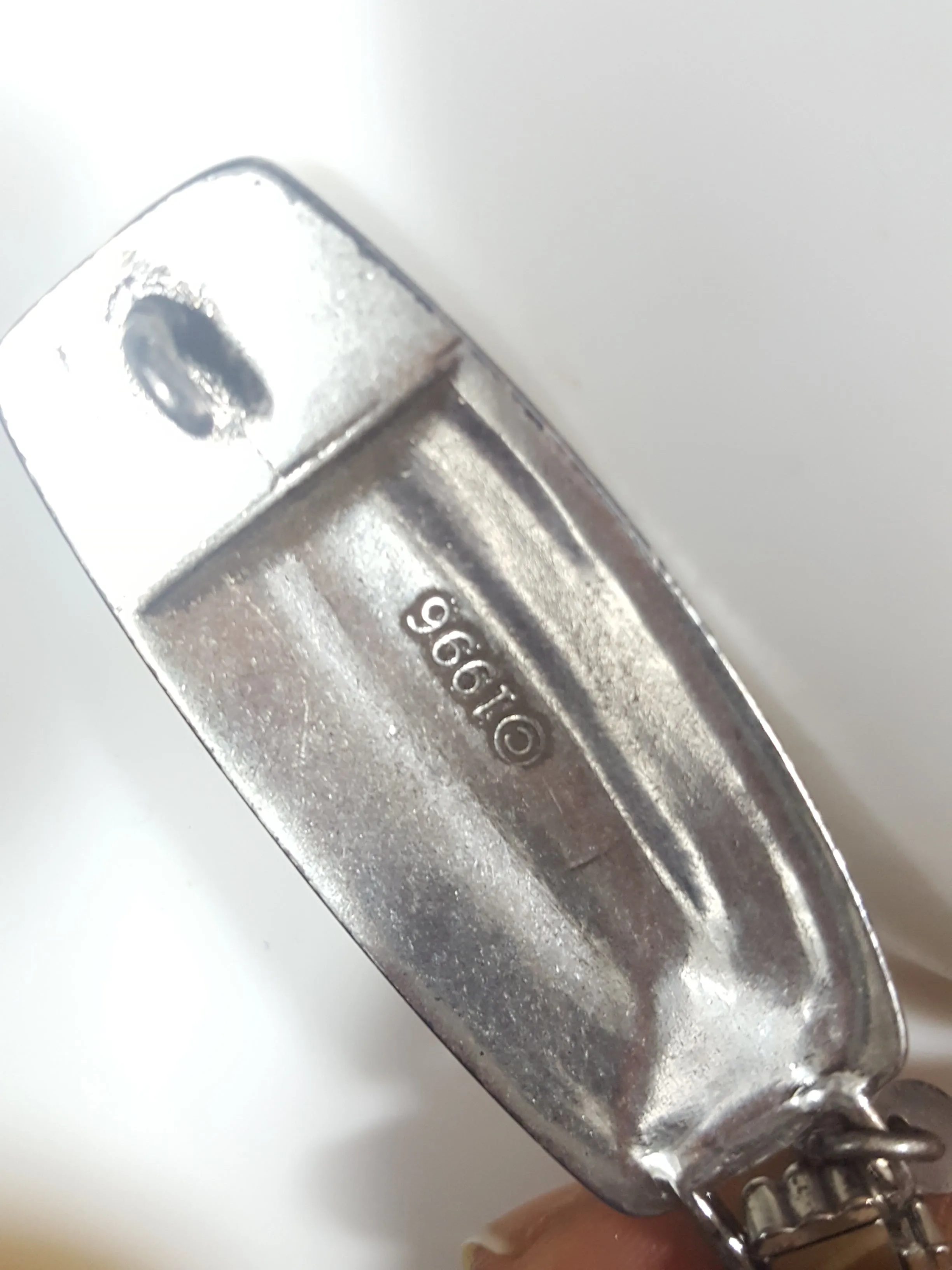 Silver Chain Belt Size S