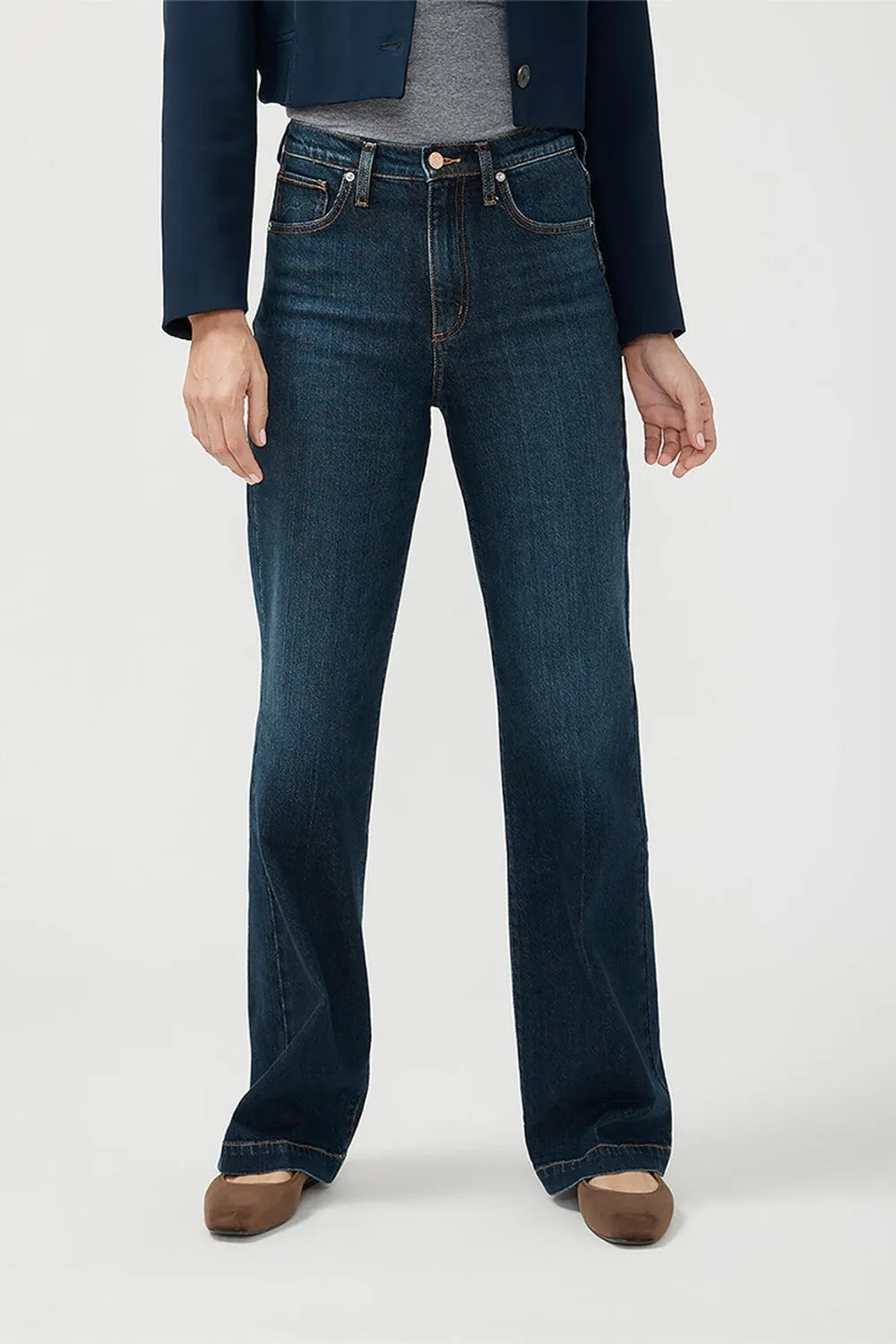 Silver Jeans Co. Highly Desirable High Rise Trouser Leg Jeans
