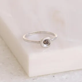 Silver Tone Pinky Ring