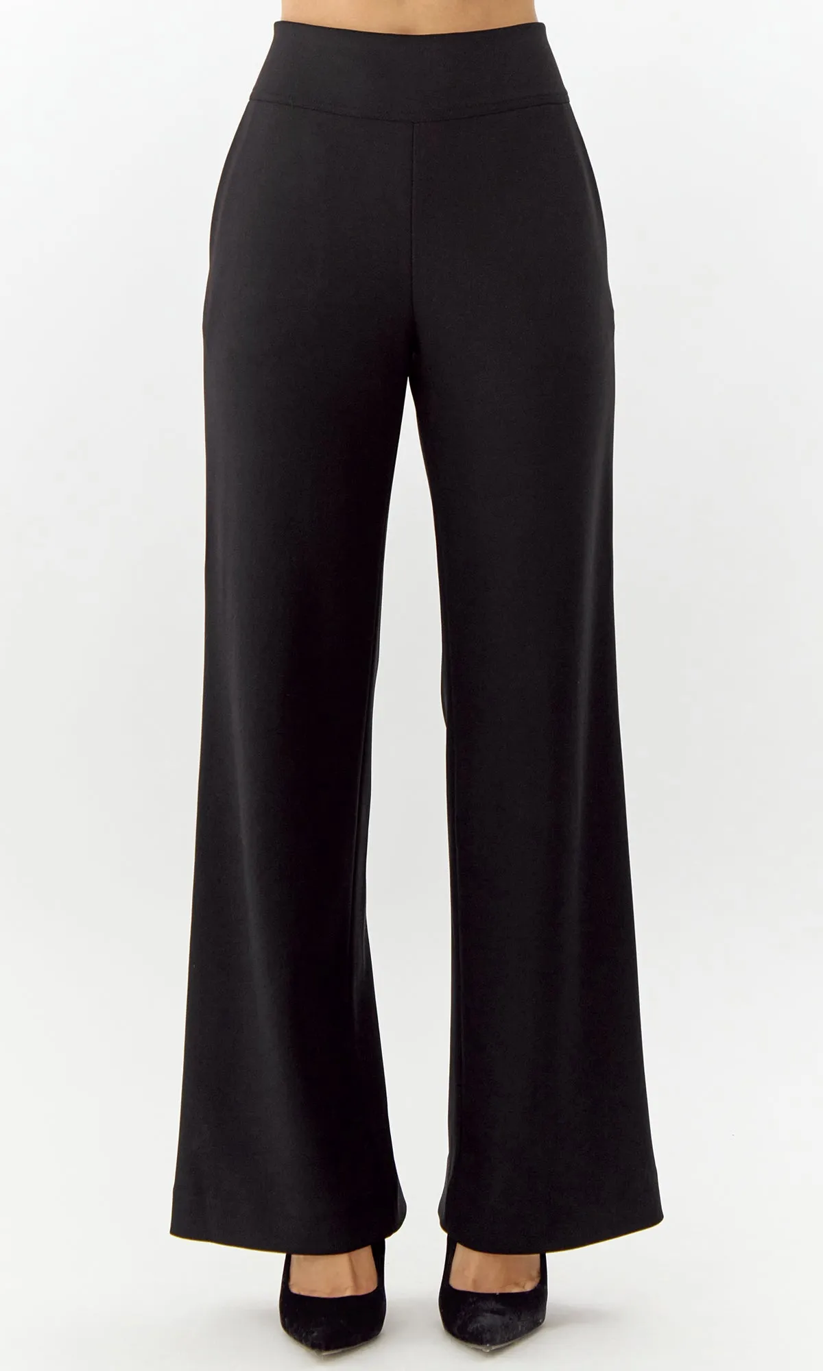 Silvie Wide Leg Knit Trouser