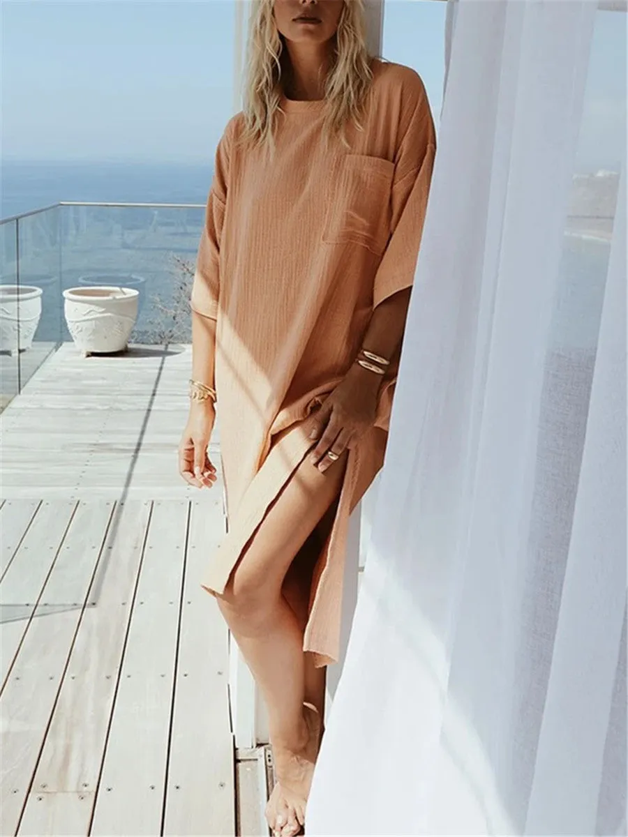 Simple Casual Loose Comfortable Dress