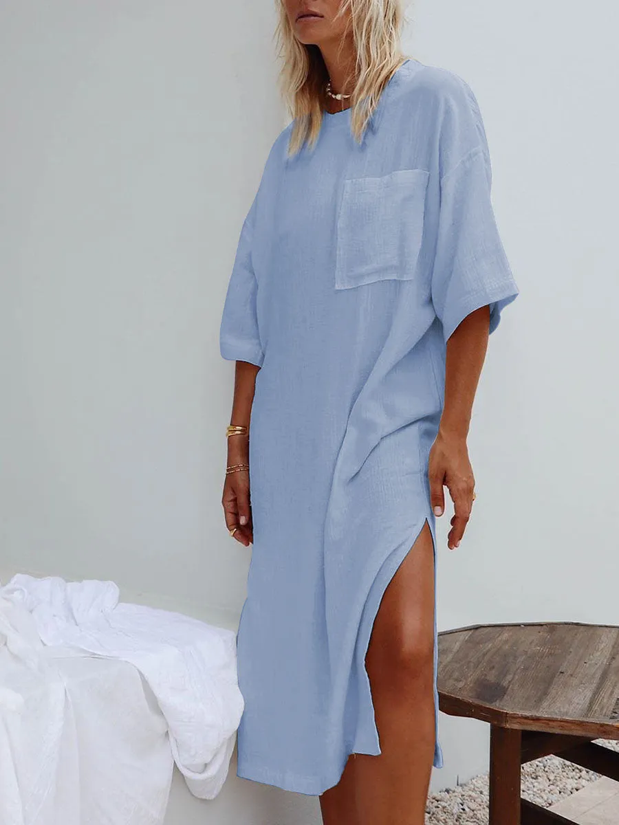 Simple Casual Loose Comfortable Dress