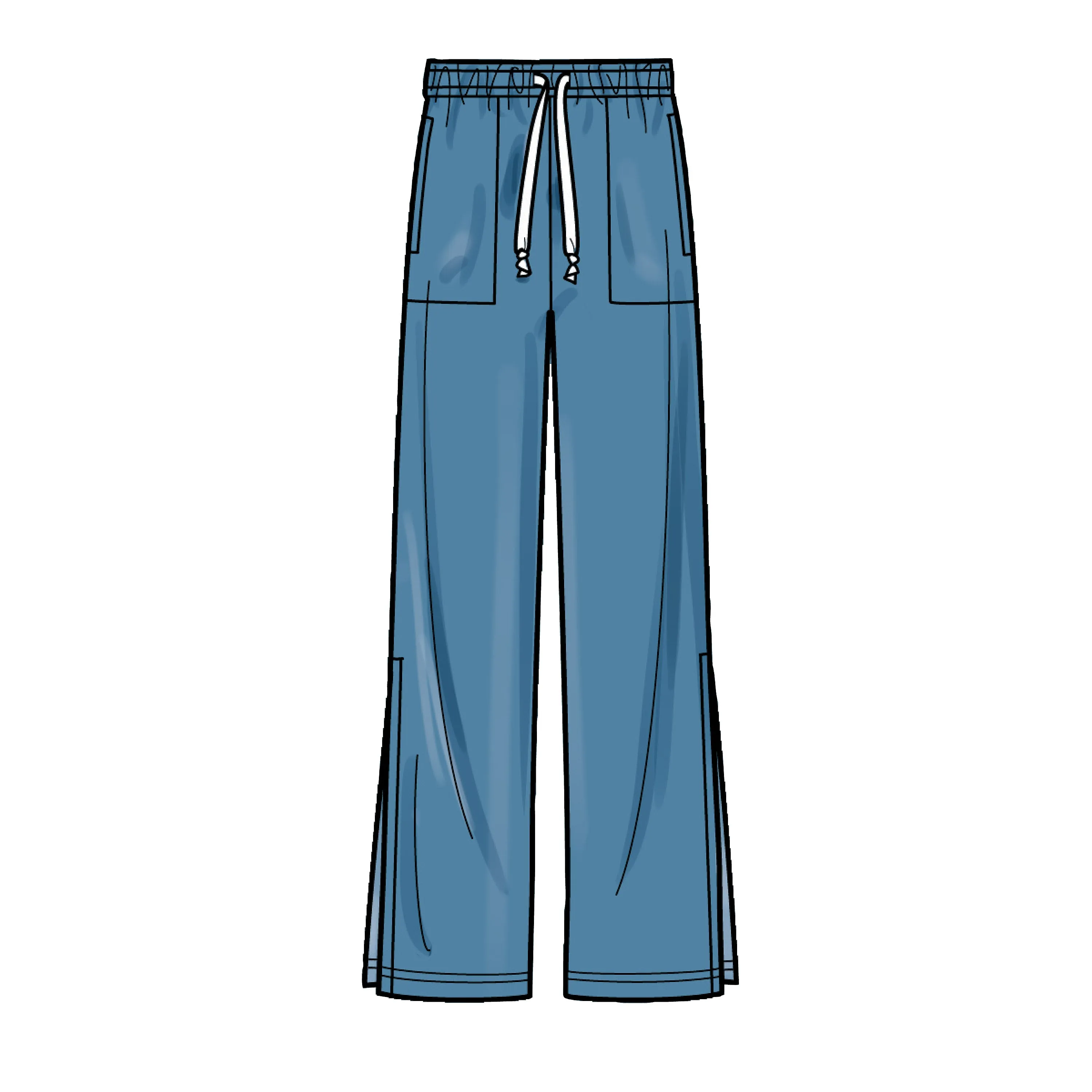 Simplicity Pattern 9379 Unisex Hoodie Pants & Tee