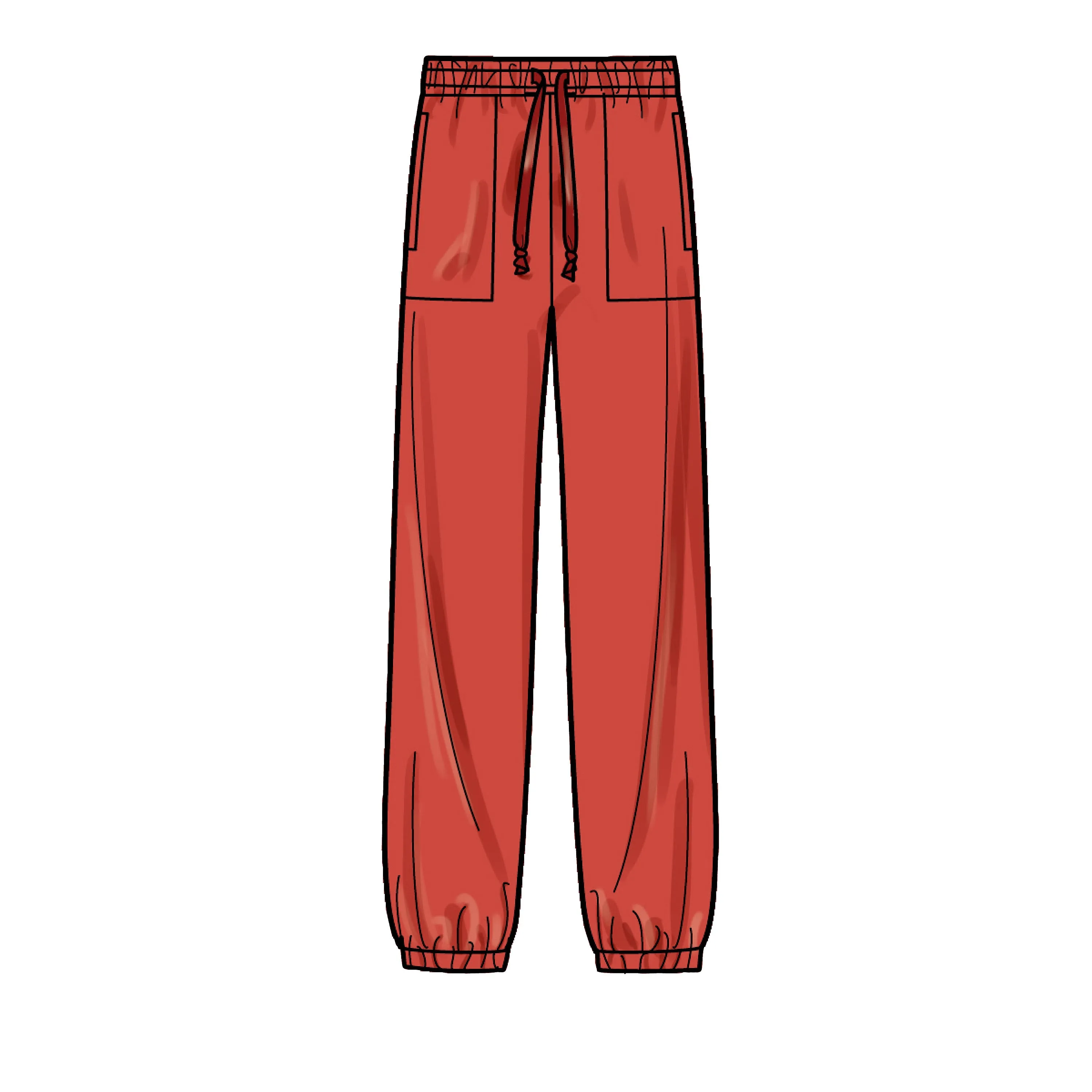 Simplicity Pattern 9379 Unisex Hoodie Pants & Tee