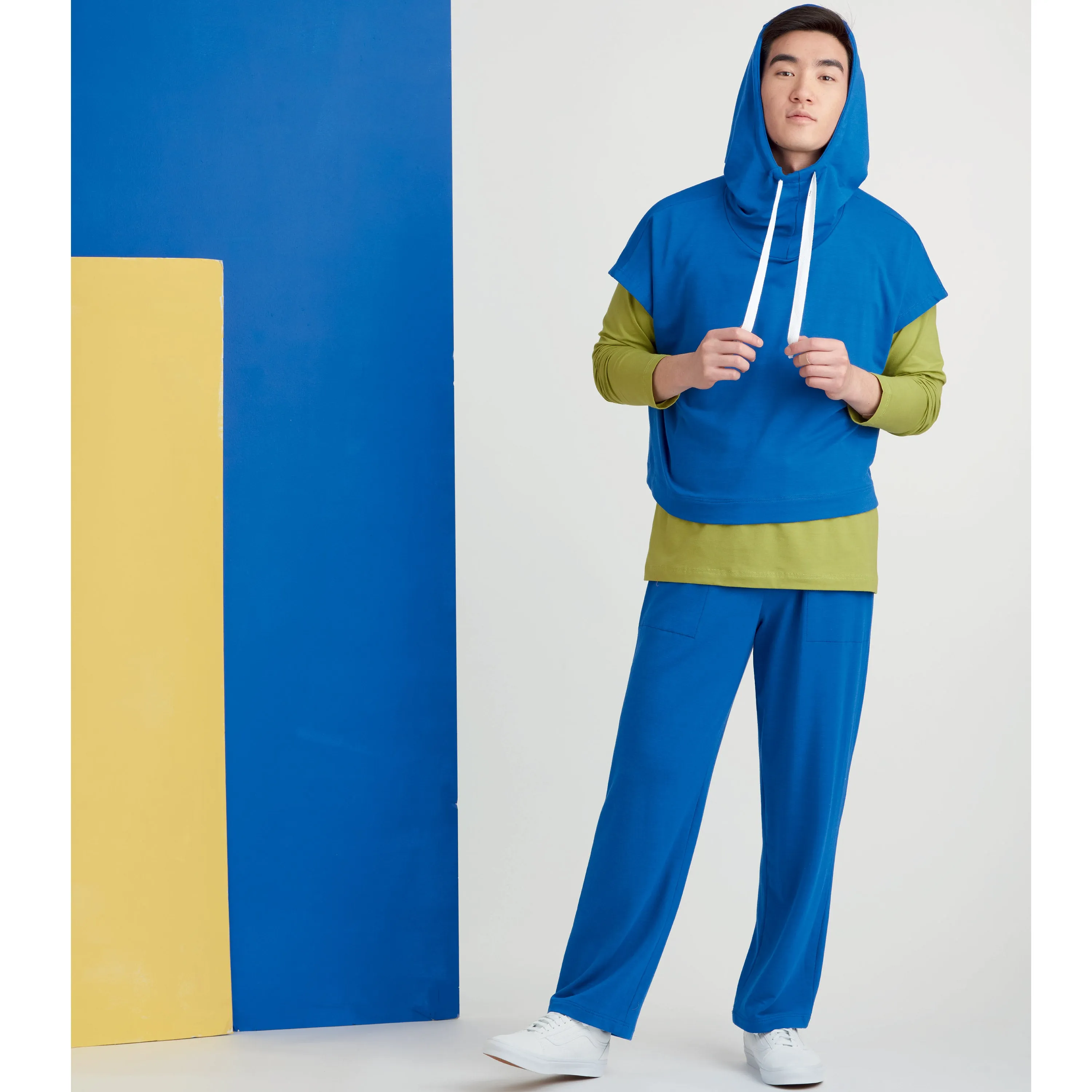 Simplicity Pattern 9379 Unisex Hoodie Pants & Tee