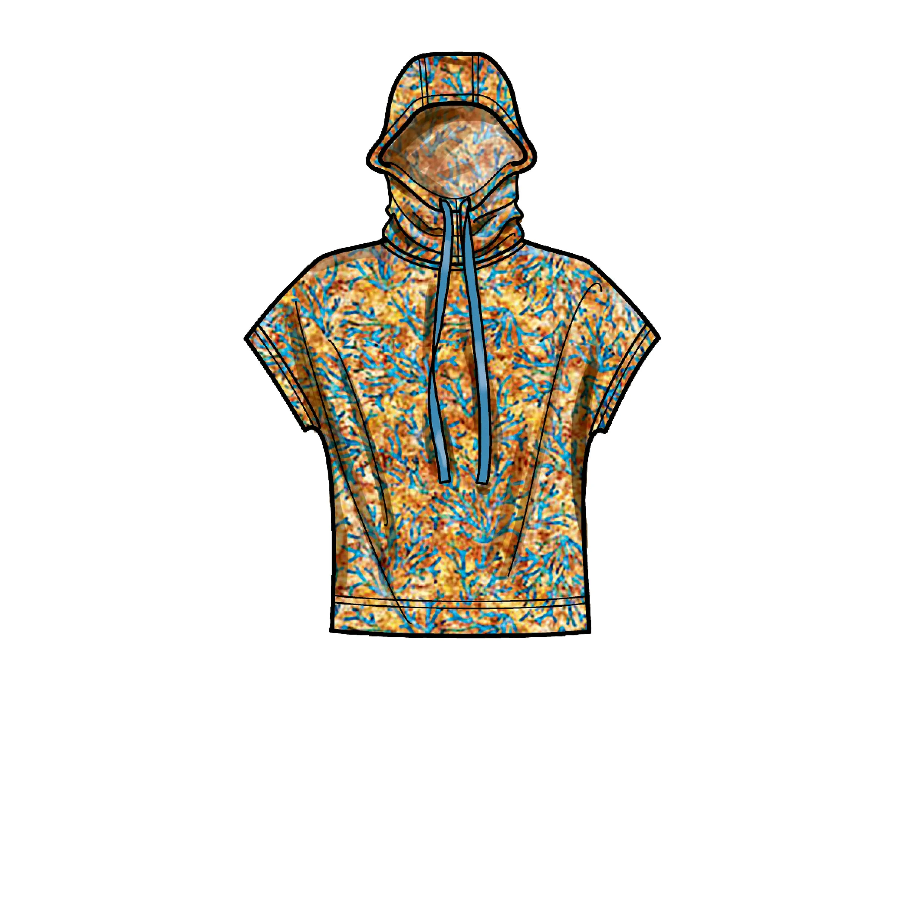 Simplicity Pattern 9379 Unisex Hoodie Pants & Tee