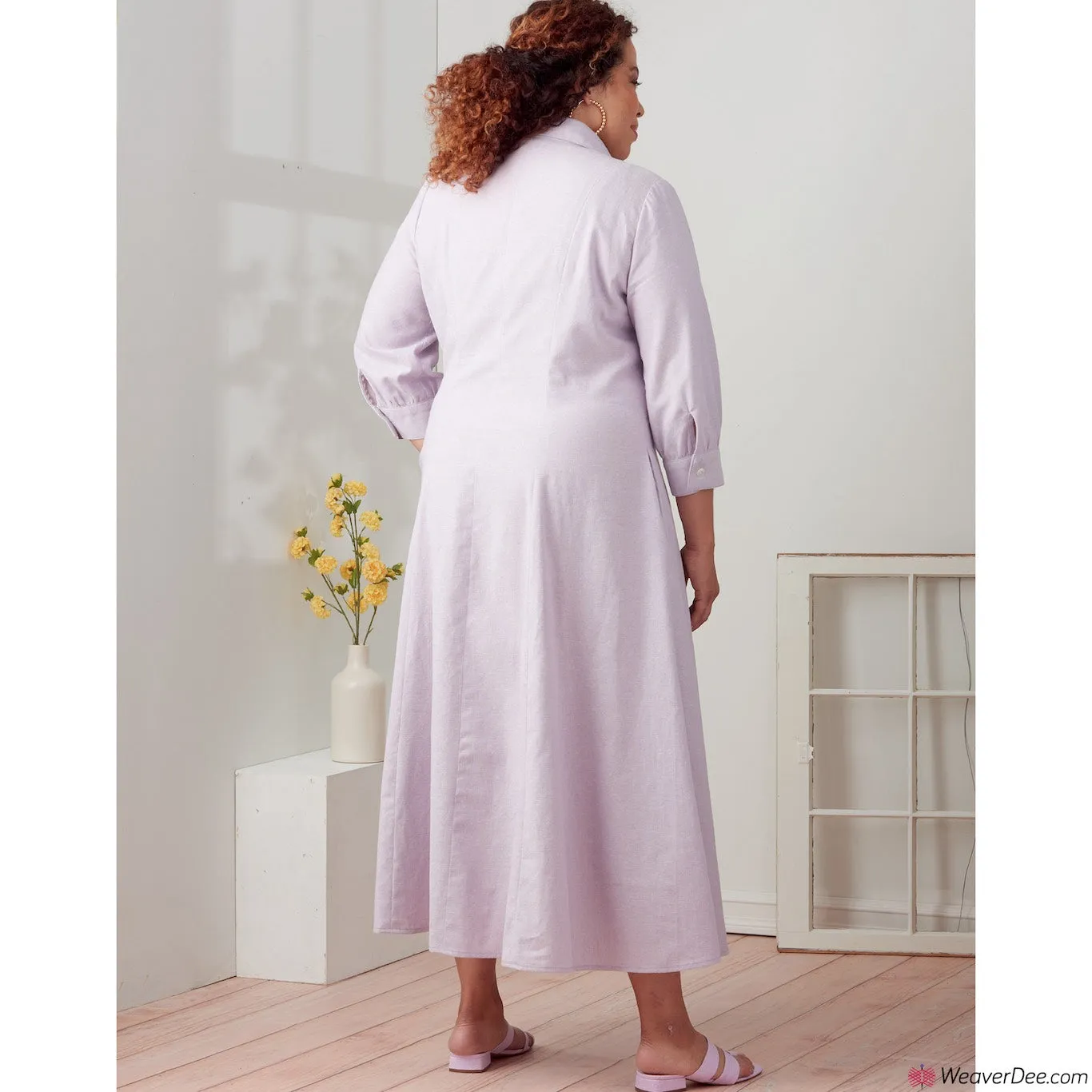 Simplicity Pattern S9260 Misses' & Women's Button Front Dresses