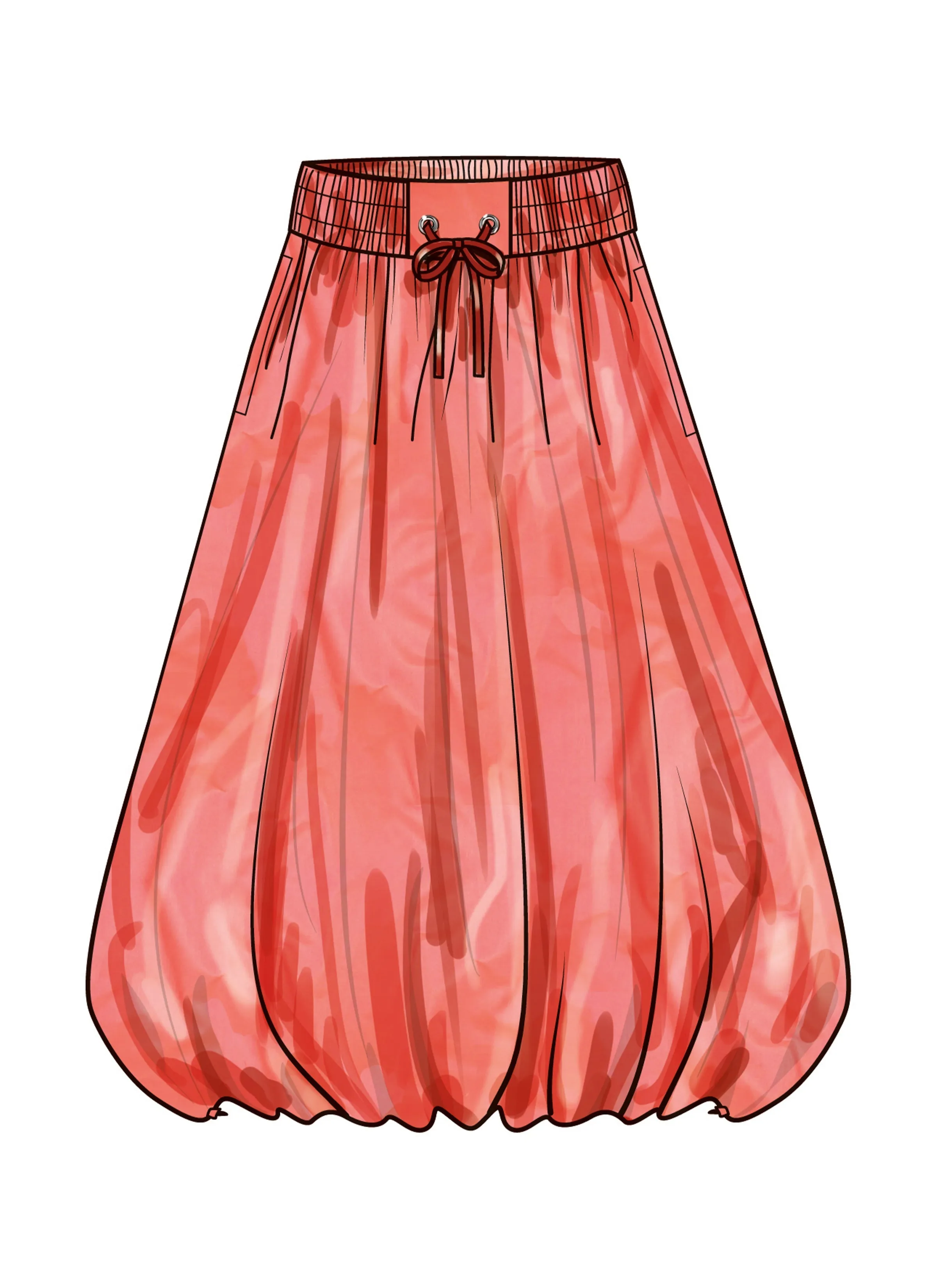 Simplicity Sewing Pattern 9954 Balloon Skirts