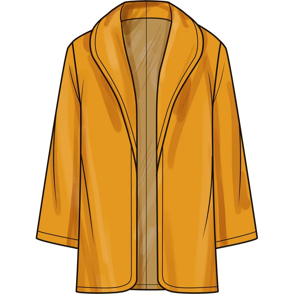 Simplicity Sewing Pattern S3008 Misses' Coat In Two Lengths