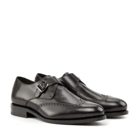 Single Monk black box calf