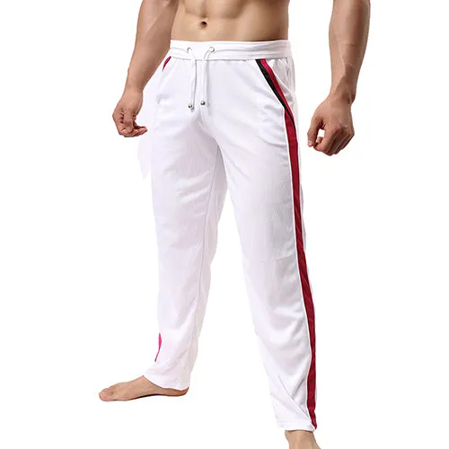 Single Striped Jersey Jogger Pants