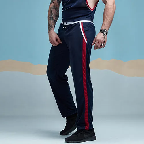 Single Striped Jersey Jogger Pants