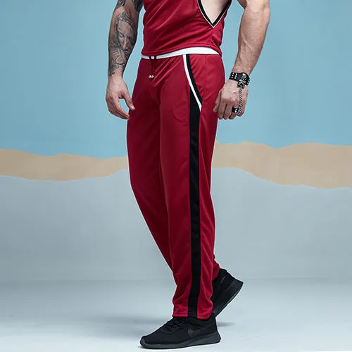 Single Striped Jersey Jogger Pants