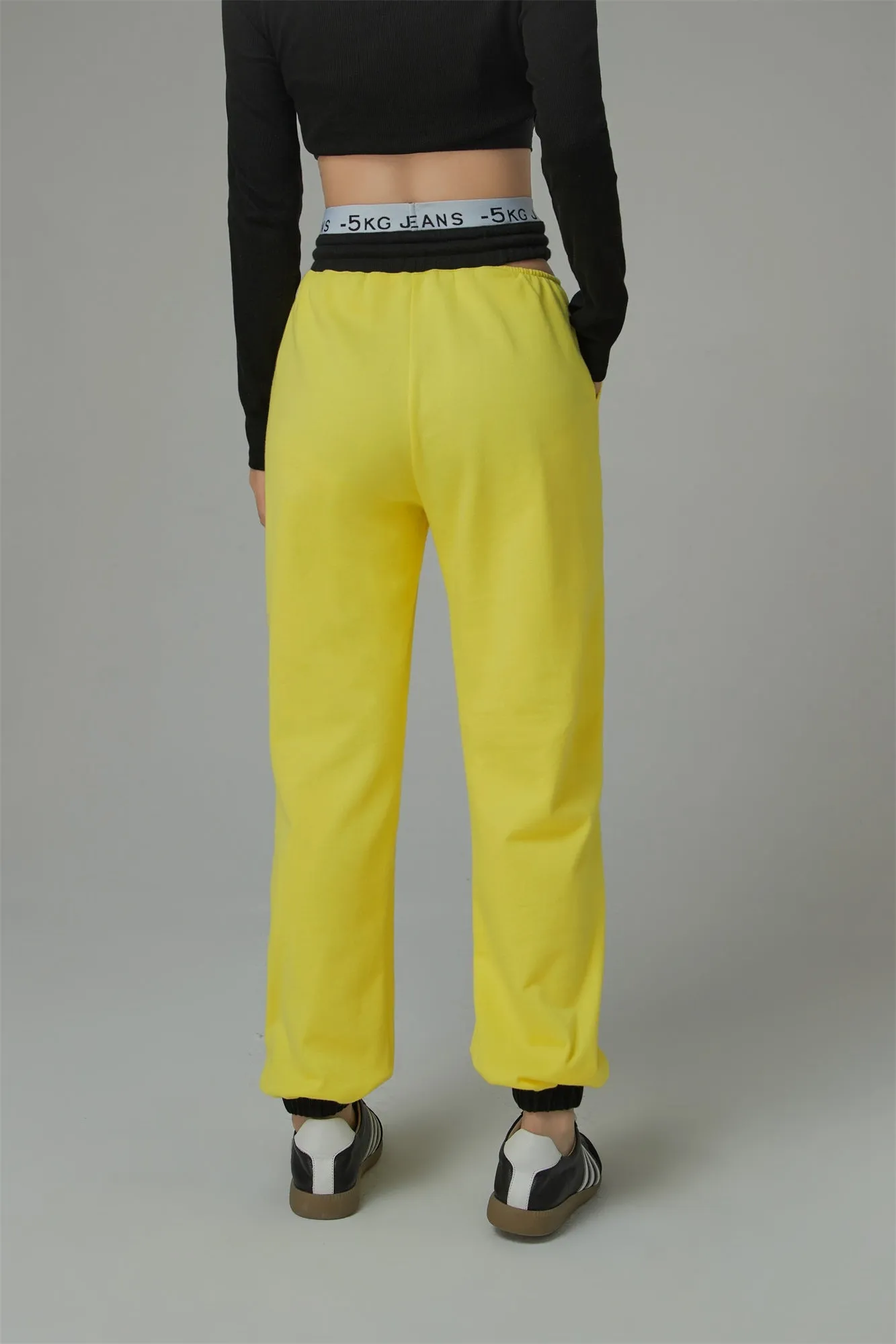 Size Doesnt Matter Slit Jogger Pants