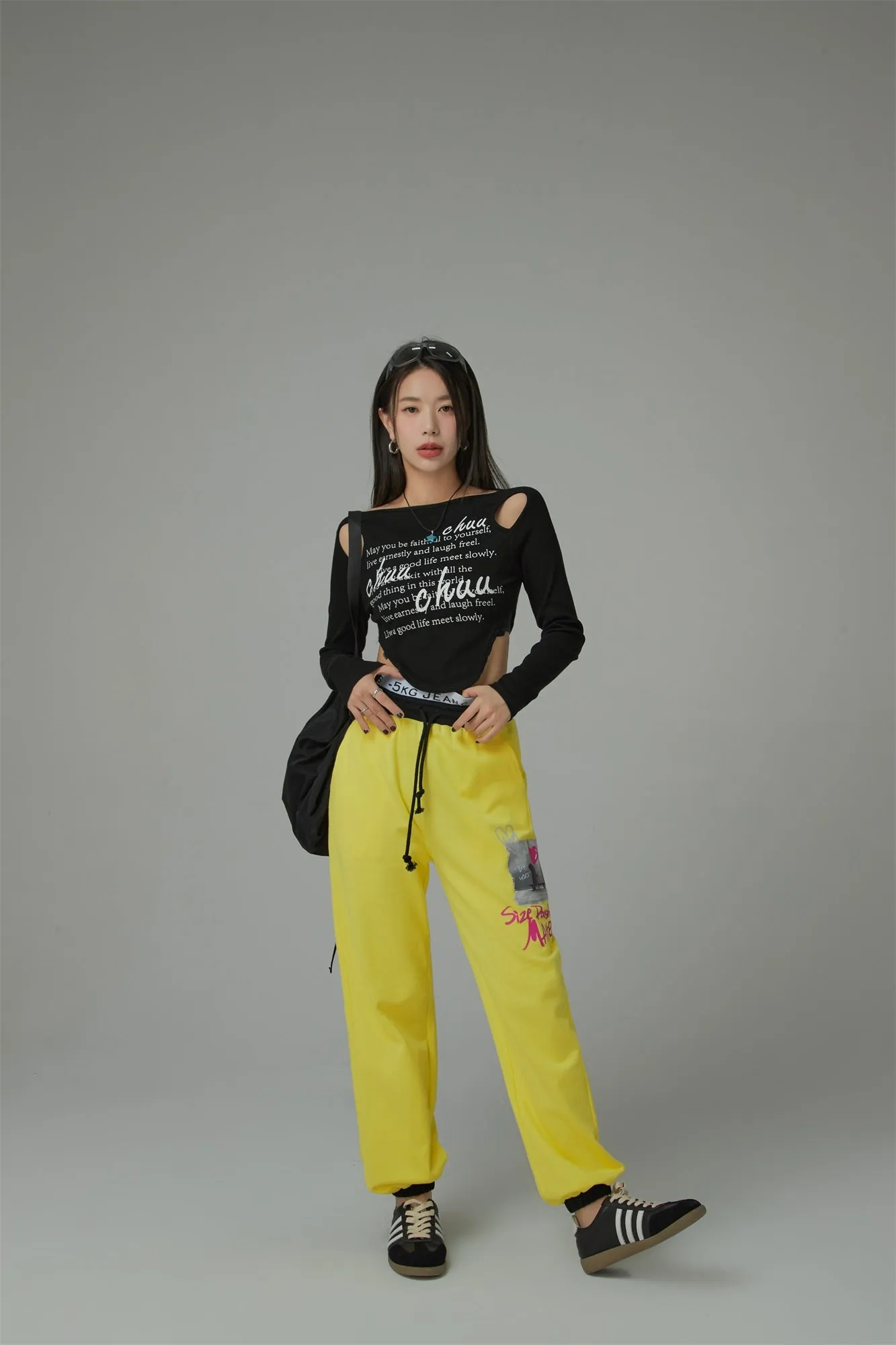 Size Doesnt Matter Slit Jogger Pants