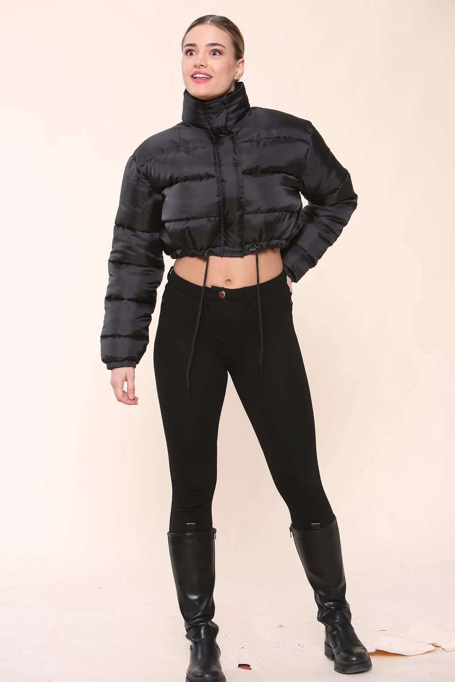 Slay Puffer Jacket: Winter Elegance