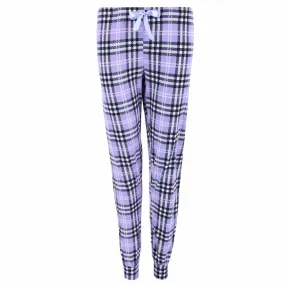 Sleep Junkie Women's Plaid Jogger Sleep Pants