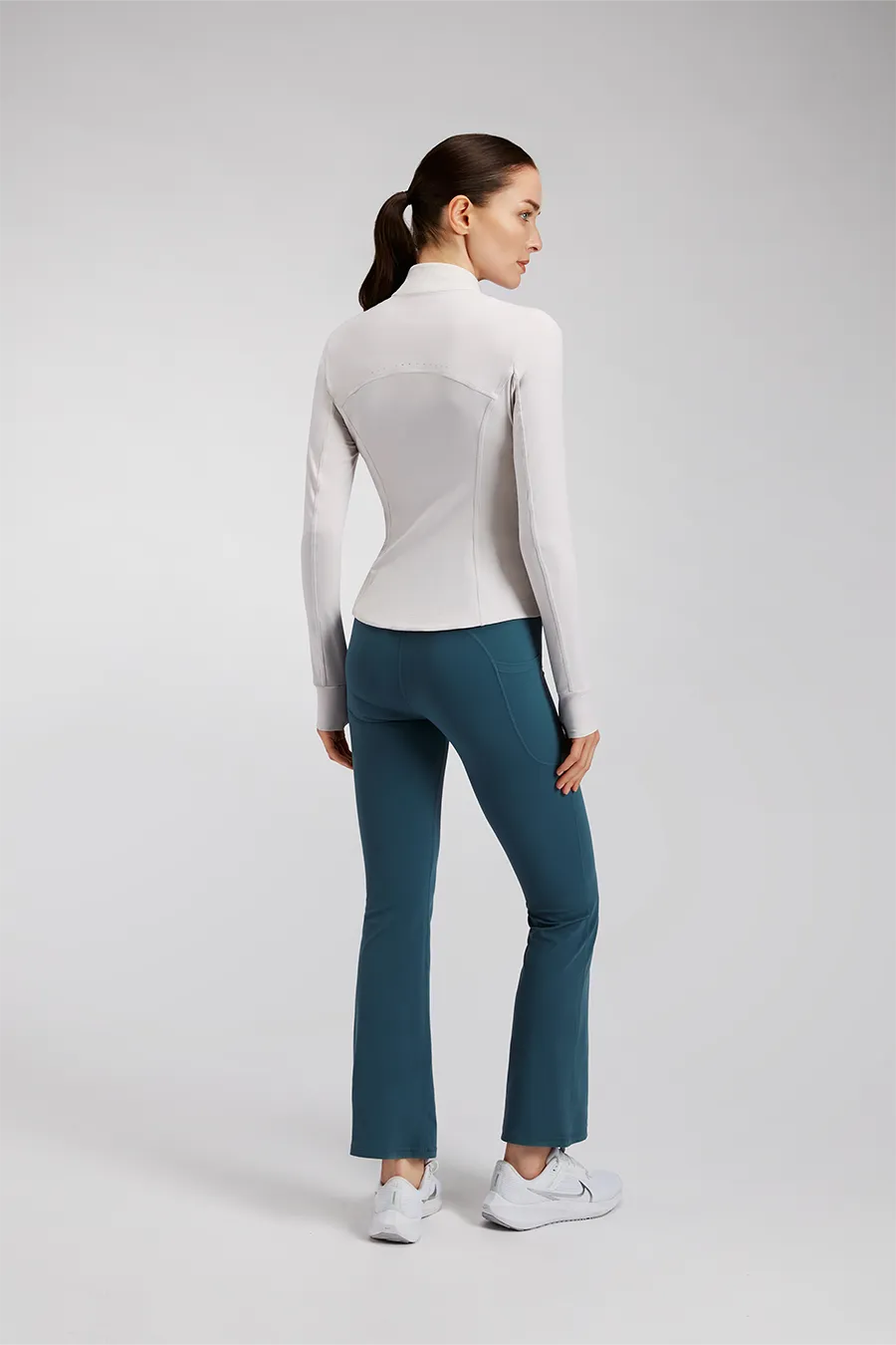 Slim-Fit Athletic Jacket | Full-Zip with Pockets