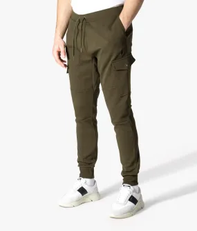 Slim Fit Double Knit Cargo Joggers