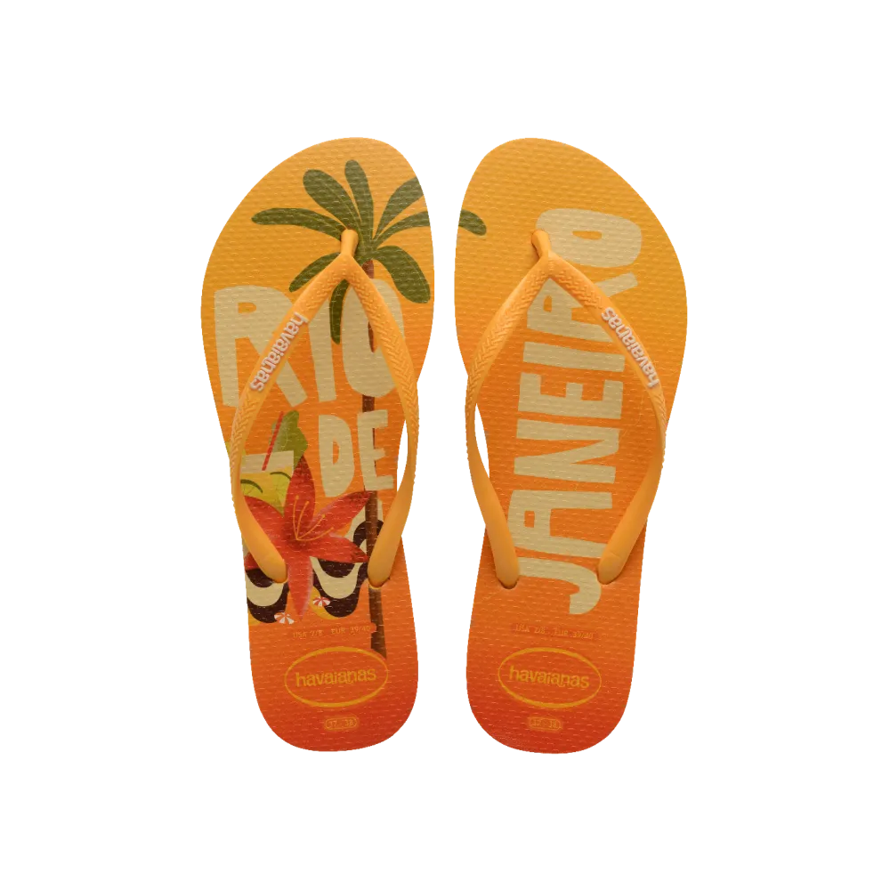 Slim Postcard Flip Flops