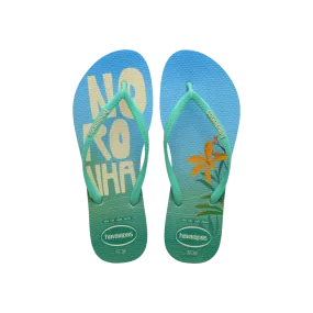 Slim Postcard Flip Flops