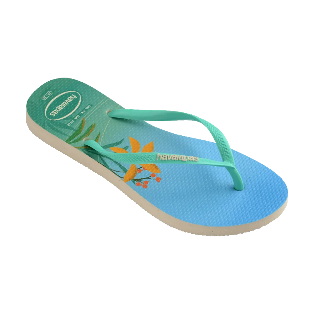 Slim Postcard Flip Flops