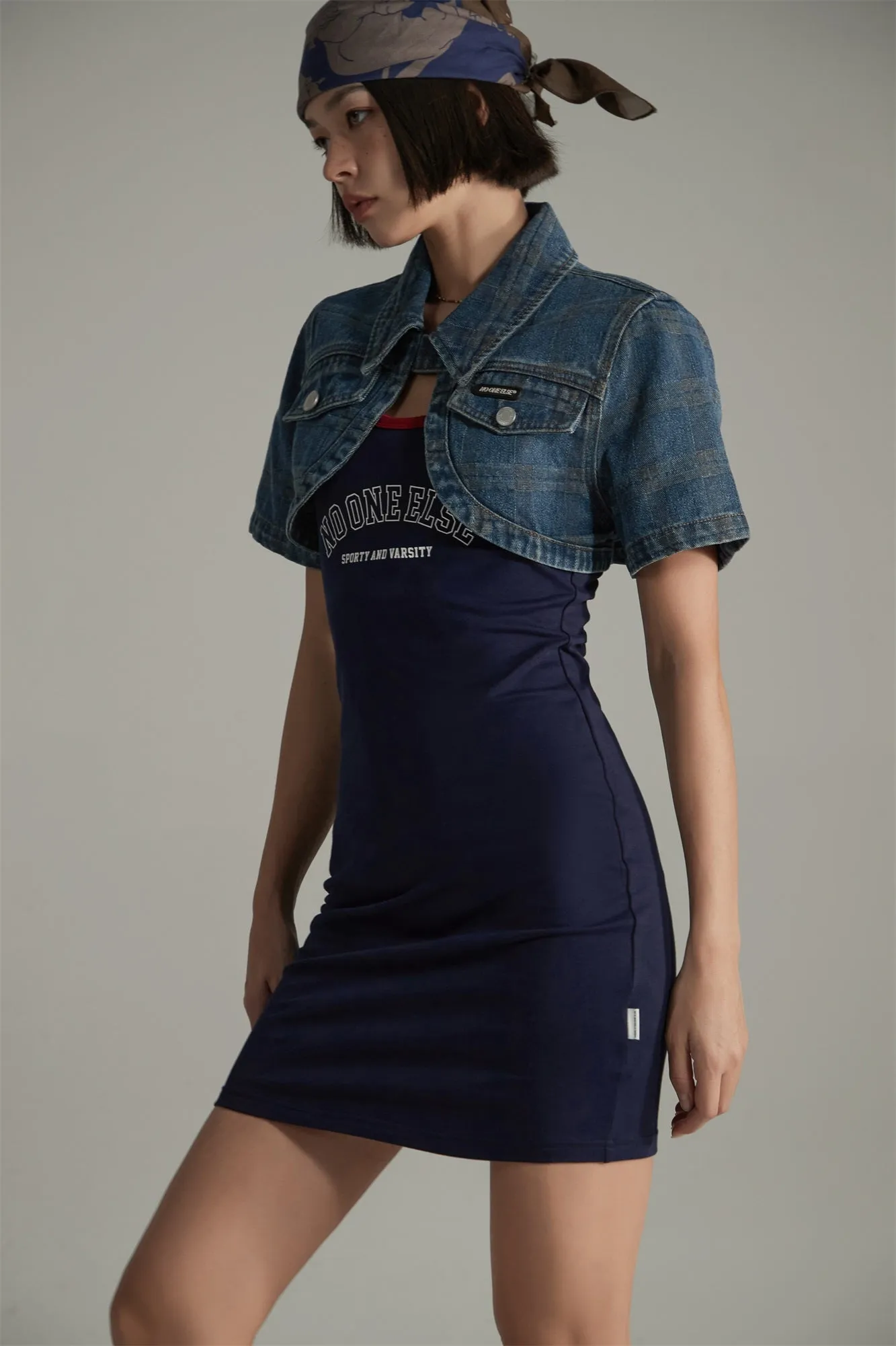 Slim Sleeveless Mini Dress