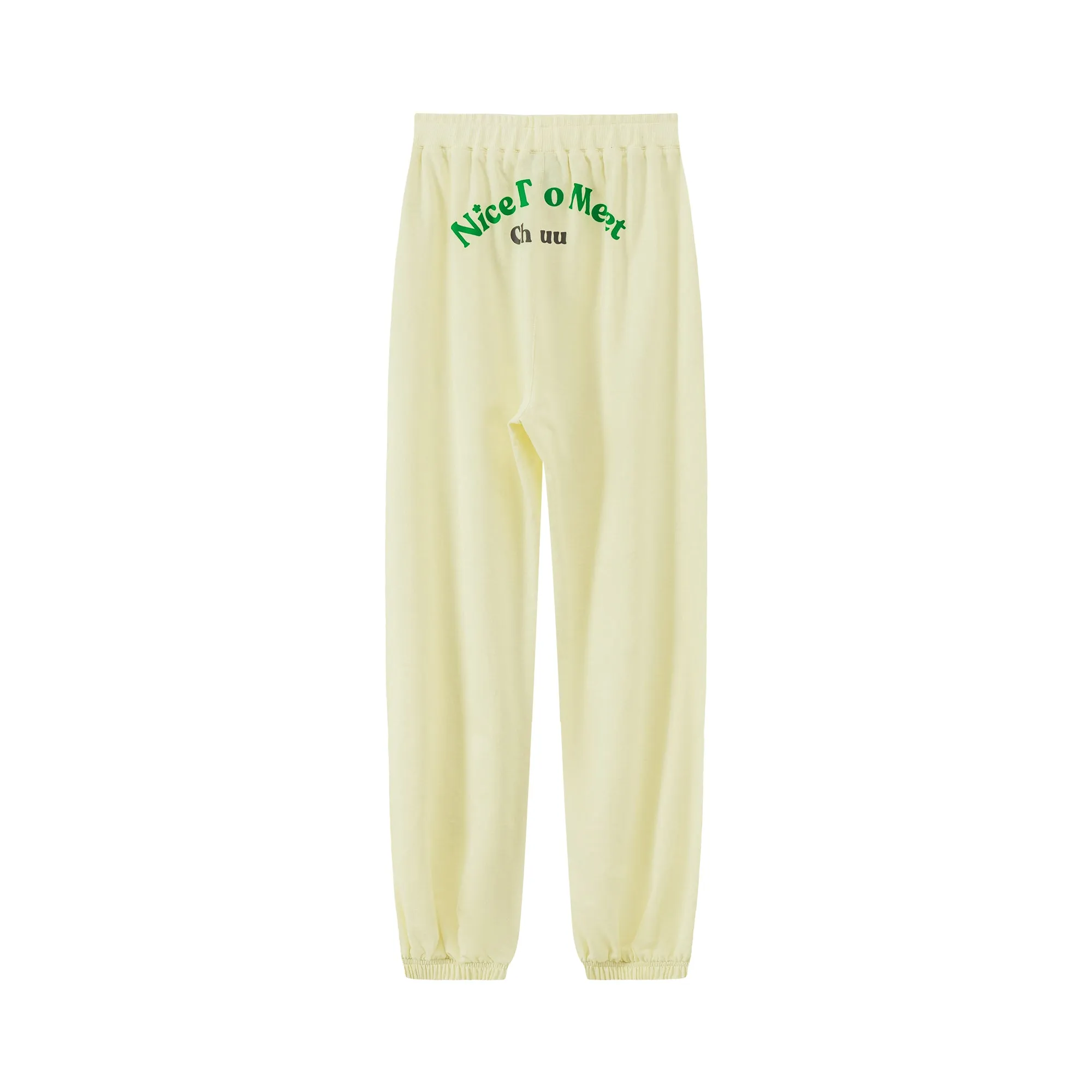 Slit Back Jogger Pants