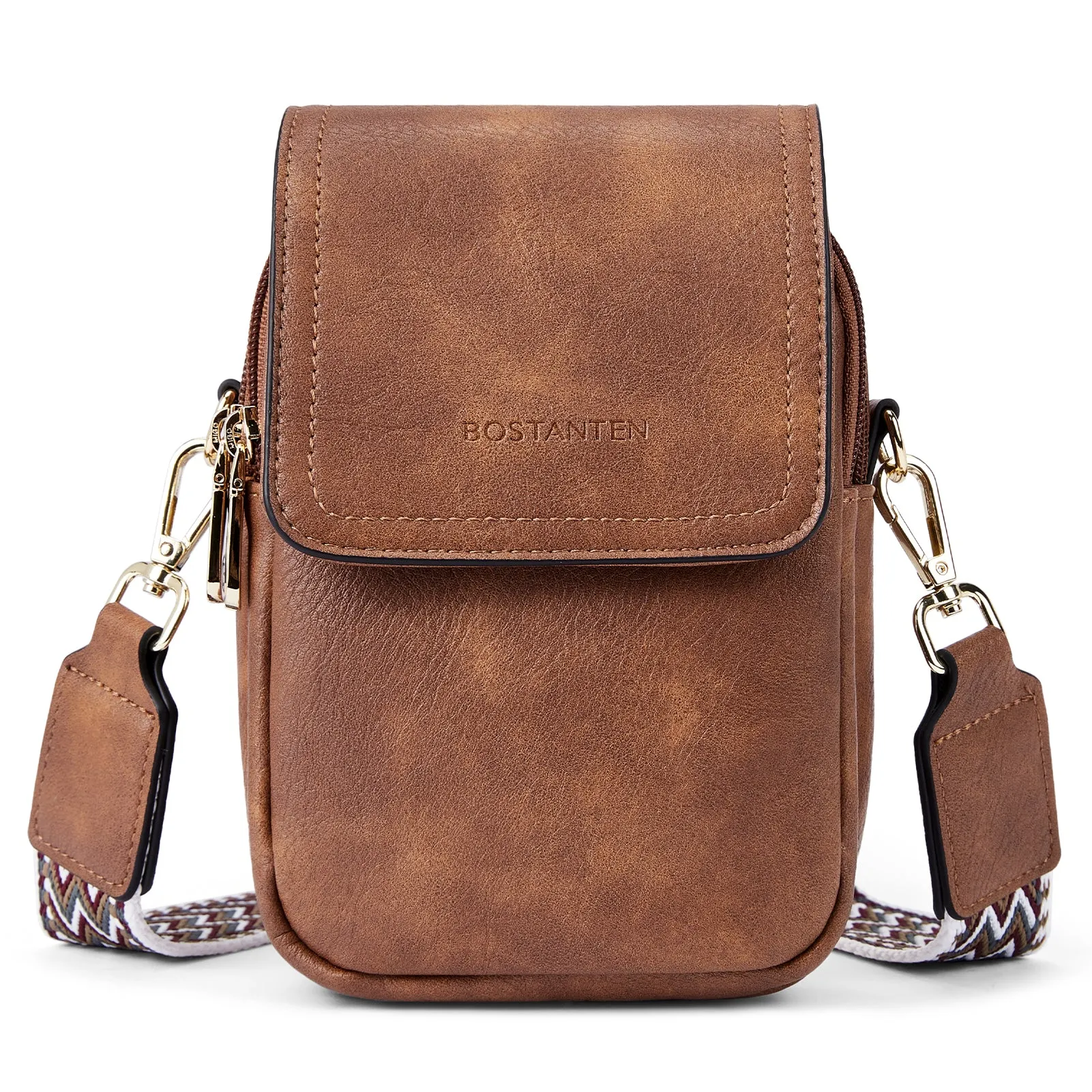 Small Phone Crossbody Bag with Adjustable Guitar Strap