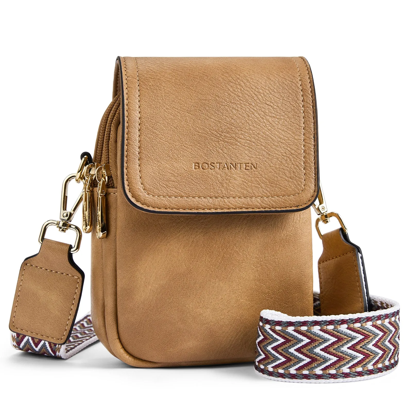 Small Phone Crossbody Bag with Adjustable Guitar Strap