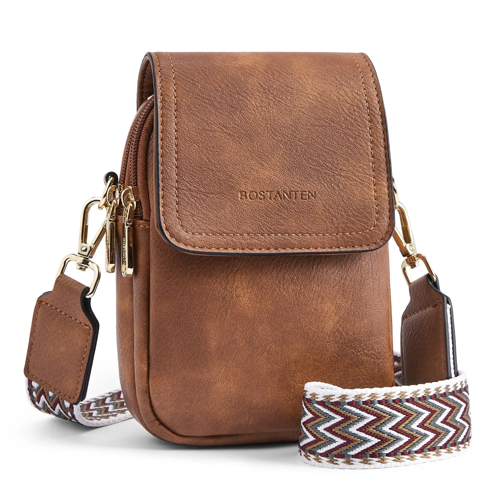 Small Phone Crossbody Bag with Adjustable Guitar Strap