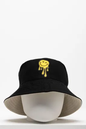 Smiley Reversable Bucket Hat