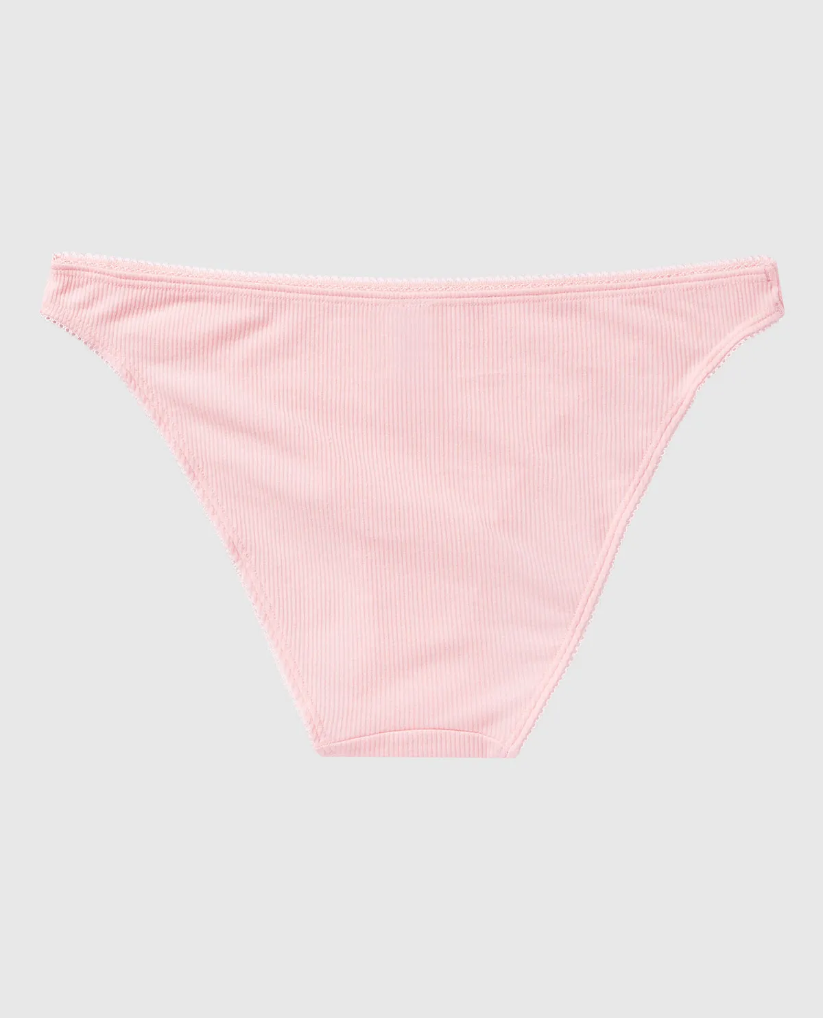 Smooth Ribbed Bikini Panty