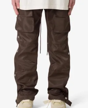 SNAP FRONT CARGO PANTS MNML