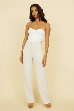 SNDYS - Brooklyn Suit Pant - Bone