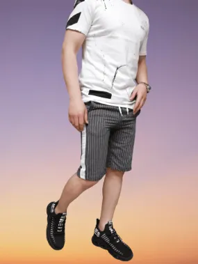 Sneakerjeans Striped  Short HB3