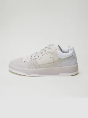 Sneakers con Suola a Contrasto Beige/Rosa