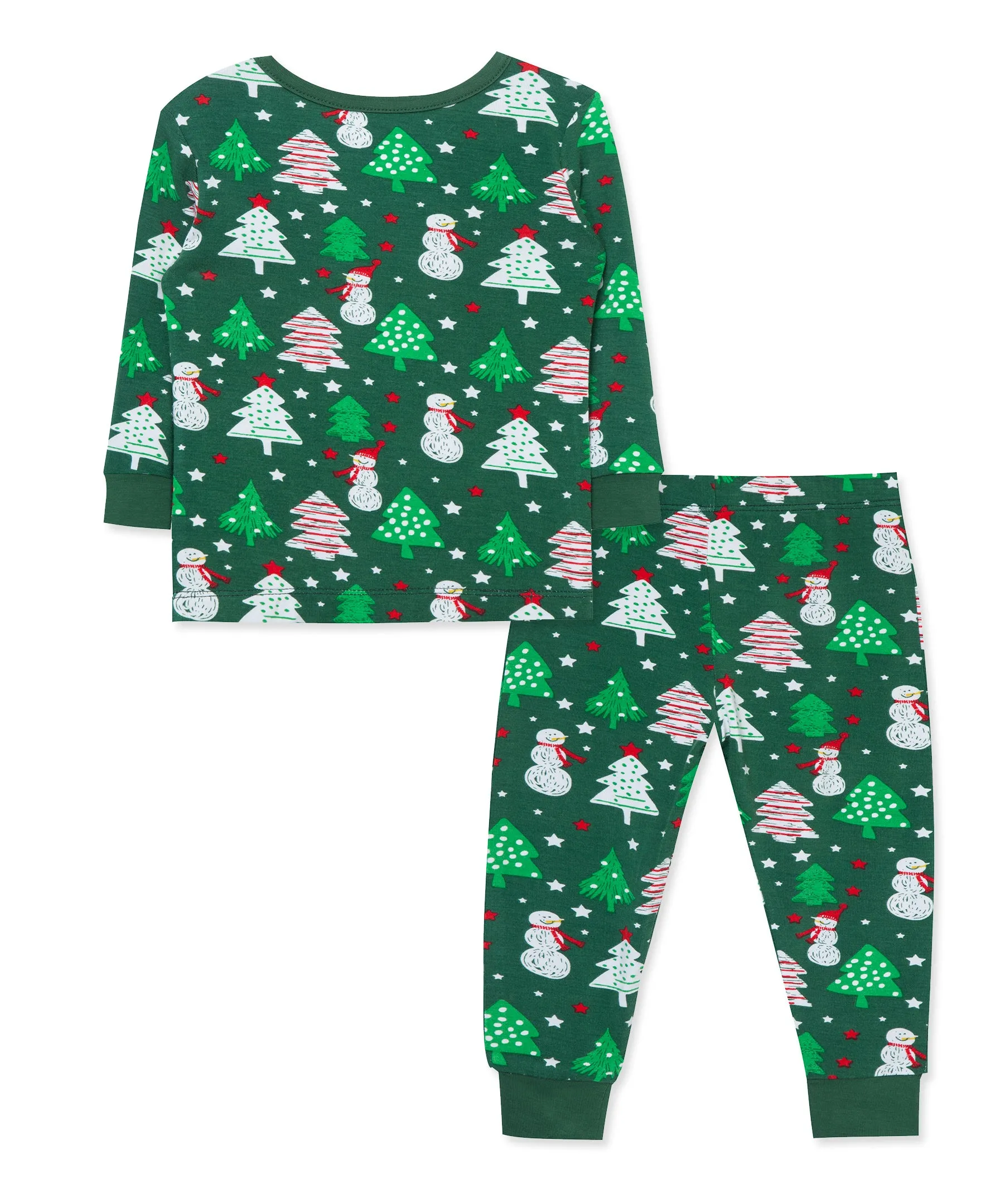Snowman Bamboo Pajama Set (2T-4T)