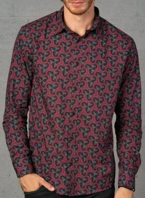 SOL - Seed Of Life  - "Fungus" LS Premium Button Up