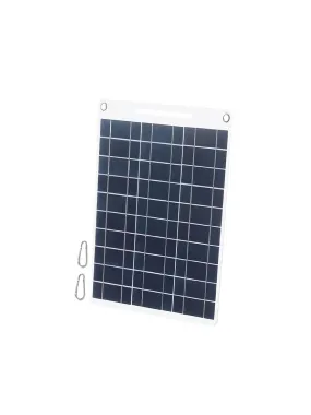 Solar Panel With Dual Usb Port Solar For Outdoor Charging