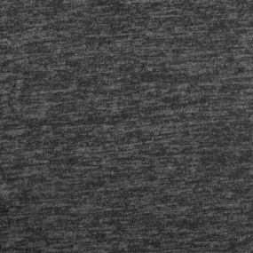 Solid Brushed Knit - FUZZY - 009 - Black
