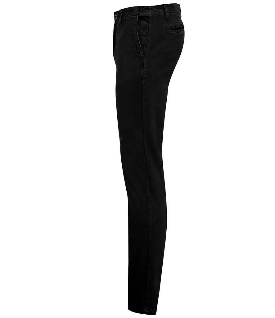 SOL'S Jules Chino Trousers | Black