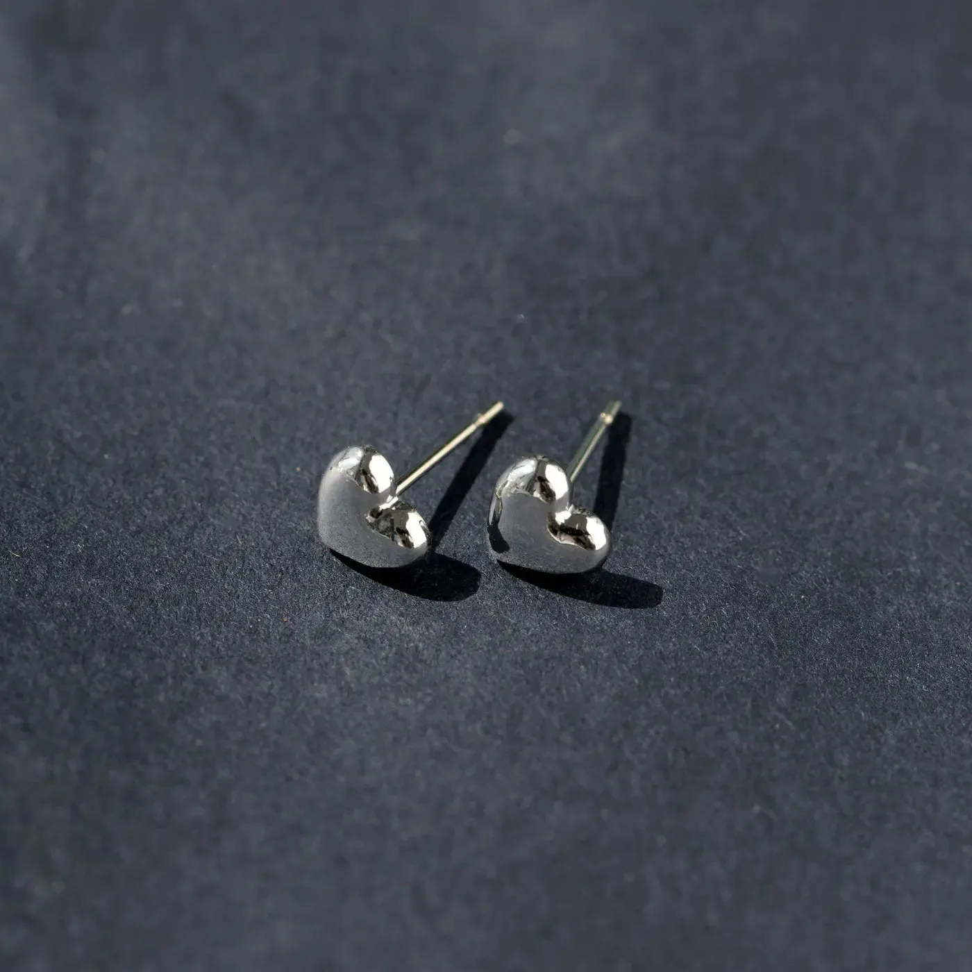 Sophia - Heart Stud Earring 6mm Stainless Steel