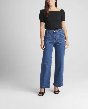 Sophia High Rise Wide Leg Jean In Berkeley | Berkeley