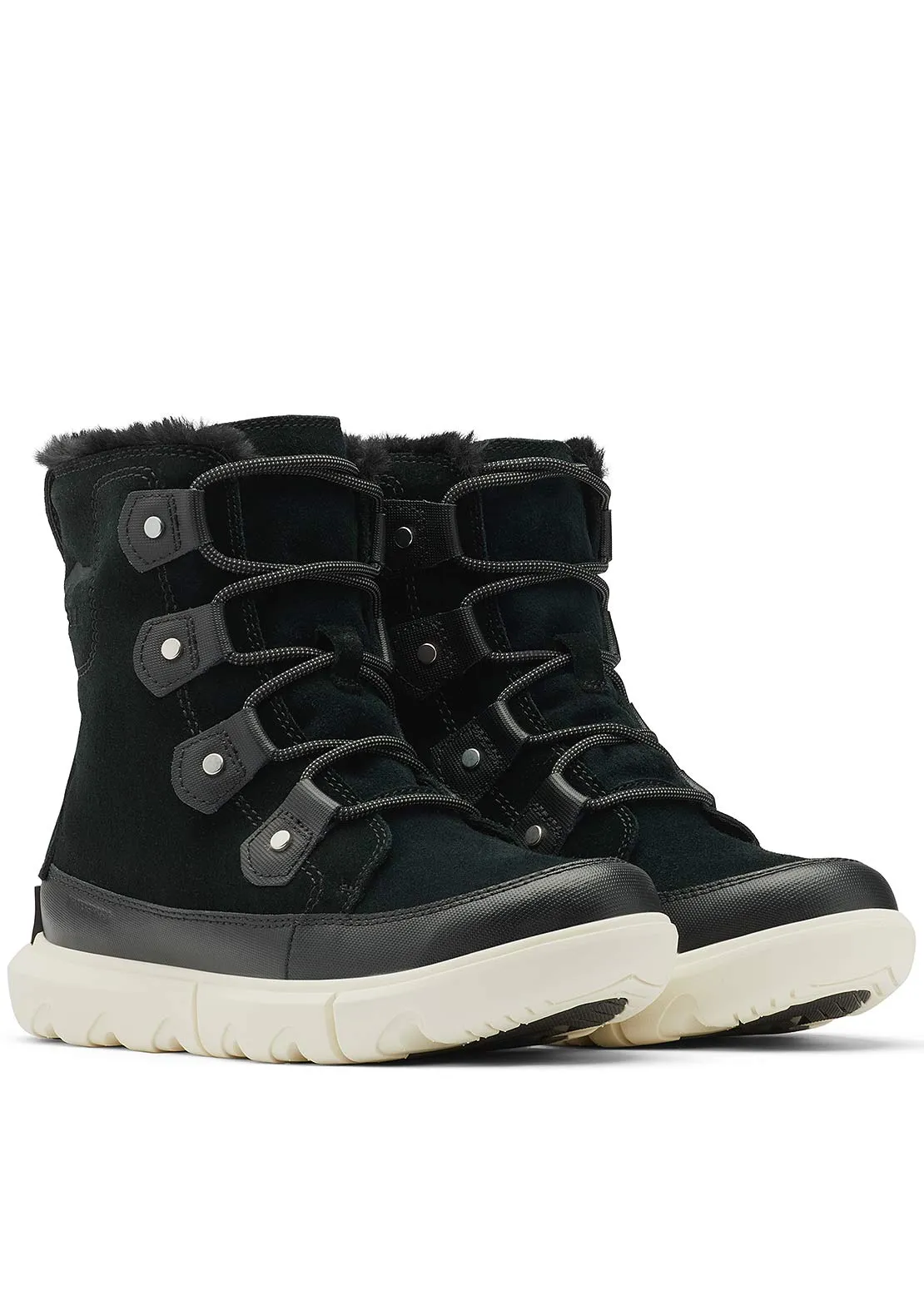 Sorel Women's Explorer II Joan Faux Fur Waterproof Boots