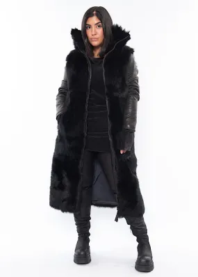SORT AARHUS LONG JACKET
