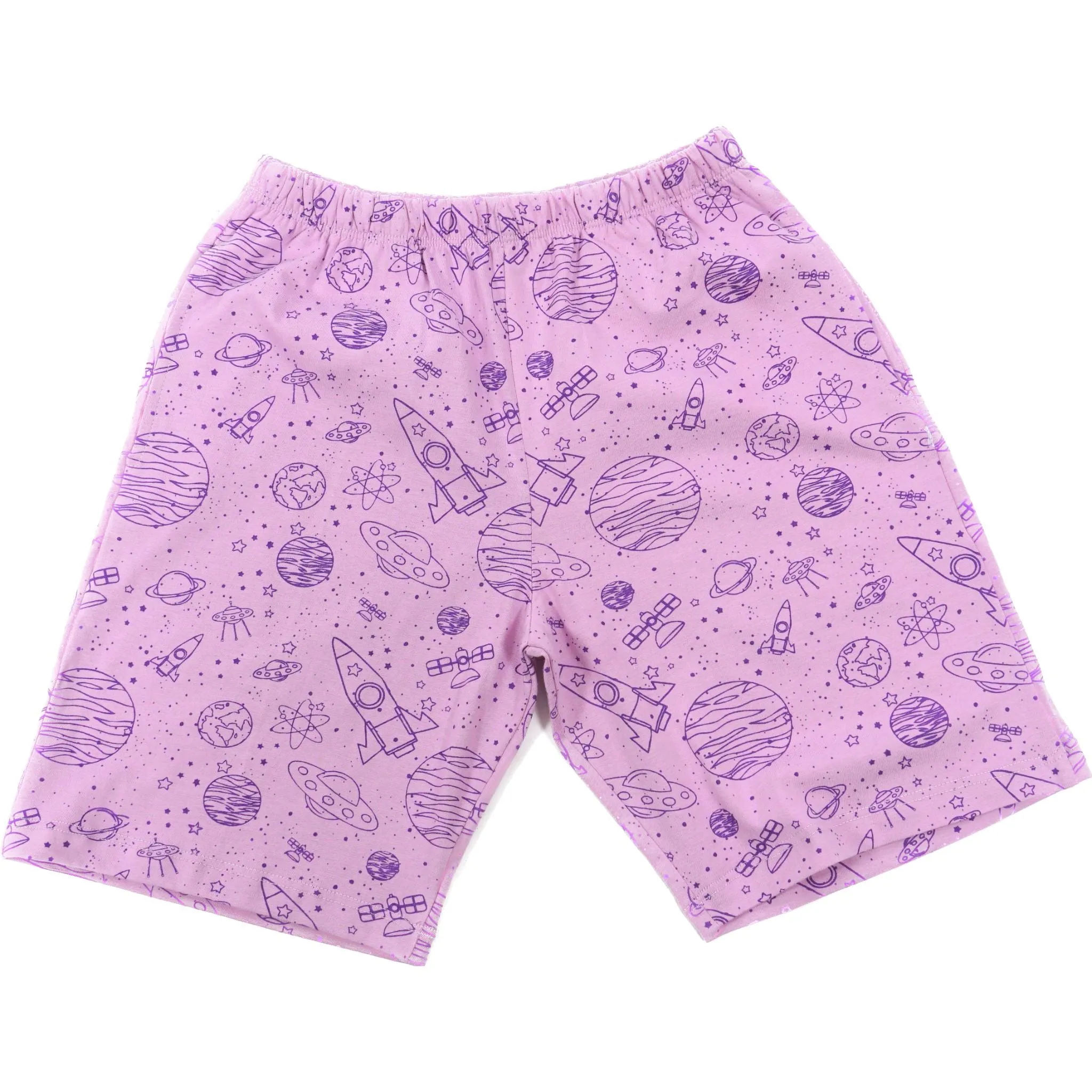 Space and Rockets Kids Pajamas Set [FINAL SALE]