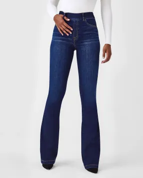 Spanx Petite Flare Jeans Midnight Shade