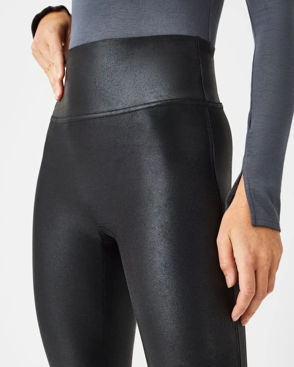 SPANXshape™ Faux Leather Leggings