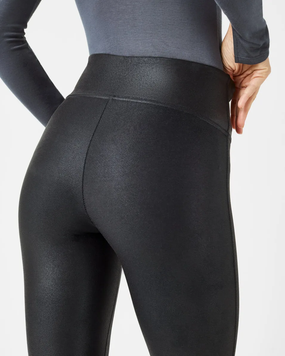 SPANXshape™ Faux Leather Leggings